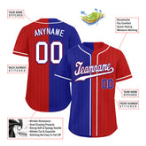 Custom Stripe Fashion Personalized Authentic Baseball Jersey BSBJ01-E06043-7